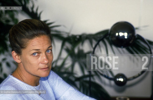 Portrait of Elisabeth Badinter at Paris, le 28 mars 1980  ©Sophie Bassouls/Leemage/Rosebud2