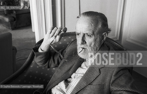 Portrait of Jose Donoso at Paris, le 9 mars 1992  ©Sophie Bassouls/Leemage/Rosebud2