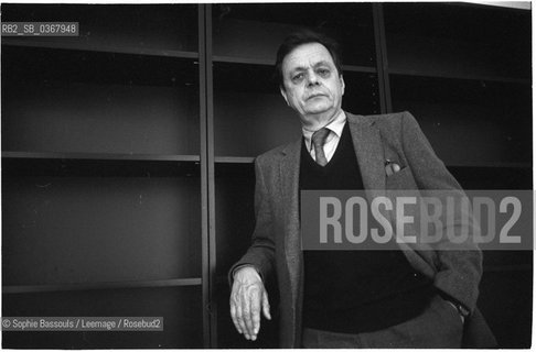 Portrait of Francois Furet at Paris, le 4 fevrier 1986  ©Sophie Bassouls/Leemage/Rosebud2