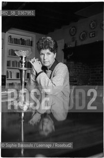 Portrait of Ruth Rendell at Colchester, England, le 21 fevrier 1986  ©Sophie Bassouls/Leemage/Rosebud2