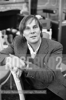 Portrait of Hans-Christoph (Hans Christoph) Buch at Paris, le 28 fevrier 1986  ©Sophie Bassouls/Leemage/Rosebud2