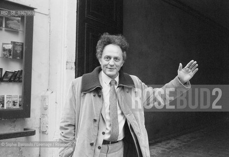 Portrait of Zeev Sternhell le 5 janvier 1983  ©Sophie Bassouls/Leemage/Rosebud2