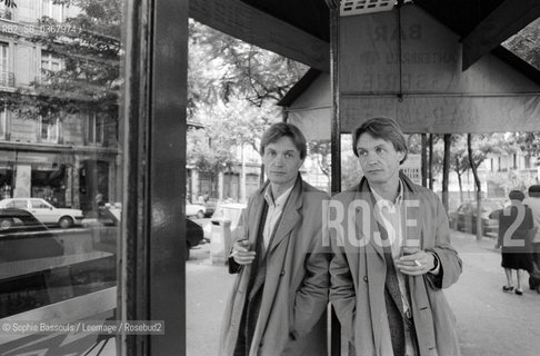 Portrait of Jean Echenoz at Paris, le 17 septembre 1983  ©Sophie Bassouls/Leemage/Rosebud2