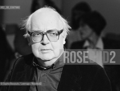 Portrait of Friedrich Durrenmatt at Paris, le 18 juin 1985  ©Sophie Bassouls/Leemage/Rosebud2