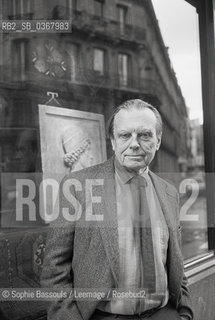 Portrait of Czeslaw Milosz at Paris, le 8 mai 1986  ©Sophie Bassouls/Leemage/Rosebud2