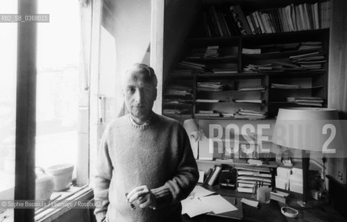 Roland Barthes, 24 juin 1975  ©Sophie Bassouls/Leemage/Rosebud2