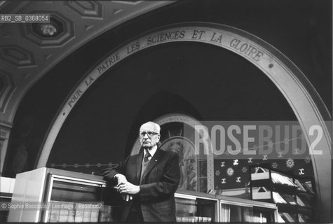 Claude Levi-Strauss (Levi Strauss) 23 septembre 1988  ©Sophie Bassouls/Leemage/Rosebud2