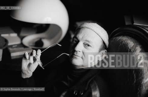 Portrait of Michel Tournier, le 2 decembre 1985  ©Sophie Bassouls/Leemage/Rosebud2