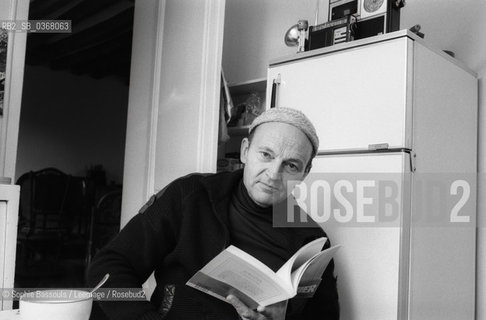 Portrait of Michel Tournier, le 2 decembre 1985  ©Sophie Bassouls/Leemage/Rosebud2