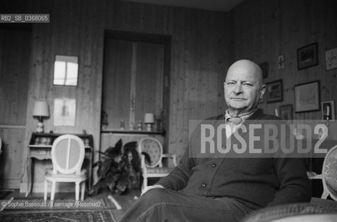 Portrait of Daniel Boulanger, le 3 decembre 1985, Senlis, France  ©Sophie Bassouls/Leemage/Rosebud2