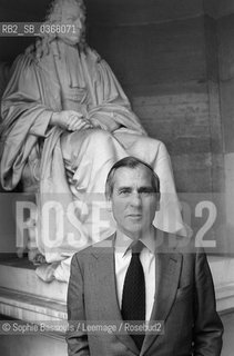 Portrait of Jean DOrmesson, le 5 decembre 1985  ©Sophie Bassouls/Leemage/Rosebud2