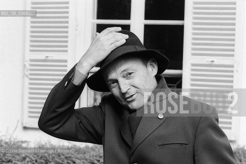 Portrait of Michel Tournier, le 16 septembre 1983  ©Sophie Bassouls/Leemage/Rosebud2