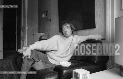 Portrait of Rene Belletto, le 11 decembre 1985  ©Sophie Bassouls/Leemage/Rosebud2