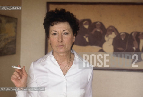 Portrait of Suzanne Prou, le 26 avril 1983  ©Sophie Bassouls/Leemage/Rosebud2