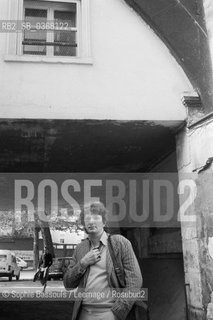 Portrait of Orlando De Rudder, le 20 septembre 1983  ©Sophie Bassouls/Leemage/Rosebud2