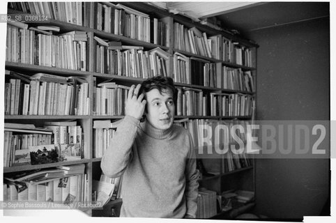 Portrait of Francois George, le 23 janvier 1979  ©Sophie Bassouls/Leemage/Rosebud2