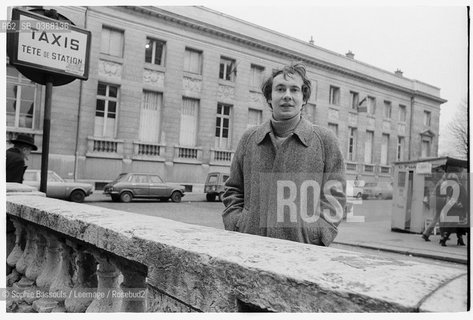 Portrait of Francois George, le 23 janvier 1979  ©Sophie Bassouls/Leemage/Rosebud2