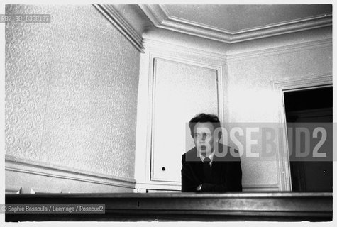 Portrait of Francois George, le 27 avril 1983  ©Sophie Bassouls/Leemage/Rosebud2