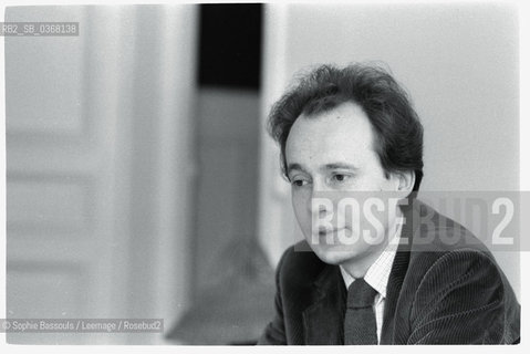 Portrait of Francois George, le 27 avril 1983  ©Sophie Bassouls/Leemage/Rosebud2