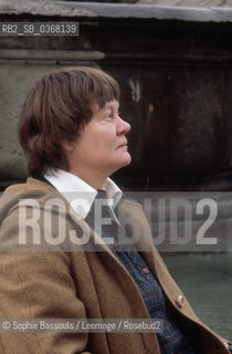 Portrait of Iris Murdoch, le 27 octobre 1981  ©Sophie Bassouls/Leemage/Rosebud2