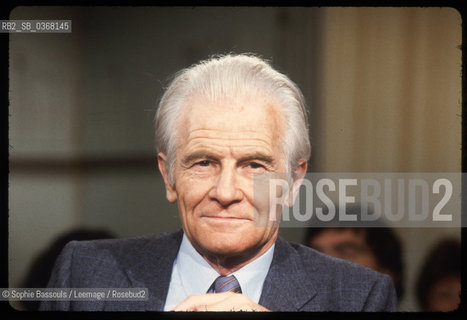 Portrait of Felicien Marceau, le 7 octobre 1983  ©Sophie Bassouls/Leemage/Rosebud2