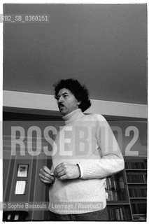 Portrait of Alain Robbe-Grillet (Robbe Grillet), en avril 1970  ©Sophie Bassouls/Leemage/Rosebud2