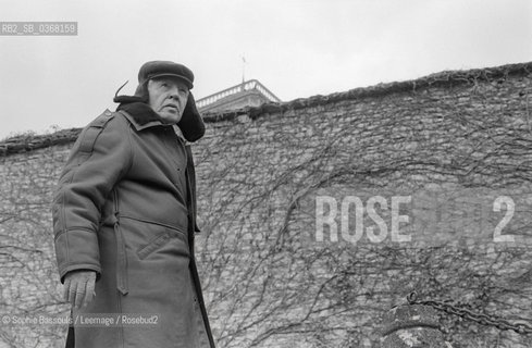 Portrait of Jules Roy at Vezelay, le 11 avril 1986  ©Sophie Bassouls/Leemage/Rosebud2