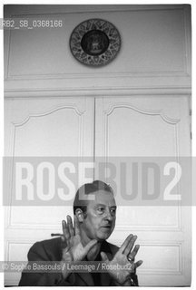 Portrait of Michel de Saint-Pierre (de Saint Pierre - St Pierre), en septembre 1970  ©Sophie Bassouls/Leemage/Rosebud2