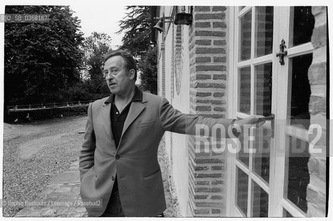 Portrait of Michel de Saint-Pierre (de Saint Pierre - St Pierre), en septembre 1970  ©Sophie Bassouls/Leemage/Rosebud2