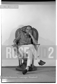 Portrait of Michel Tournier, en octobre 1970, Choisel, France, Paris  ©Sophie Bassouls/Leemage/Rosebud2