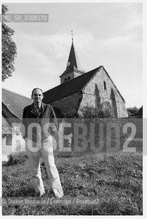 Portrait of Michel Tournier, en octobre 1970, Choisel, France, Paris  ©Sophie Bassouls/Leemage/Rosebud2