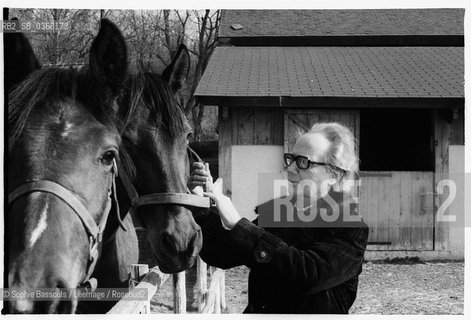 Portrait of Robert Merle, en mars 1976  ©Sophie Bassouls/Leemage/Rosebud2