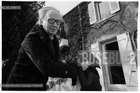 Portrait of Robert Merle, en mars 1976  ©Sophie Bassouls/Leemage/Rosebud2