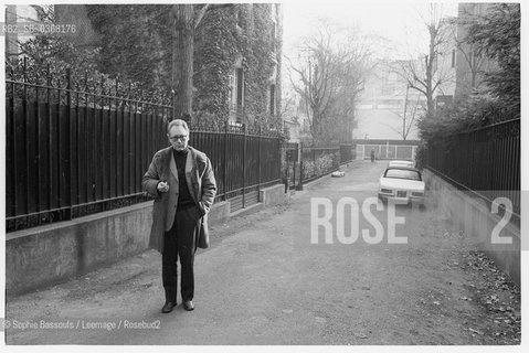 Portrait of Francois Nourissier, en decembre 1970  ©Sophie Bassouls/Leemage/Rosebud2