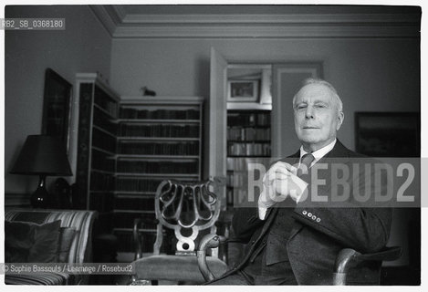 Portrait of Julien Green, le 26 avril 1982  ©Sophie Bassouls/Leemage/Rosebud2