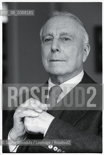 Portrait of Julien Green, le 26 avril 1982  ©Sophie Bassouls/Leemage/Rosebud2