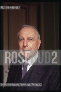 Portrait of Julien Green, le 26 avril 1982  ©Sophie Bassouls/Leemage/Rosebud2