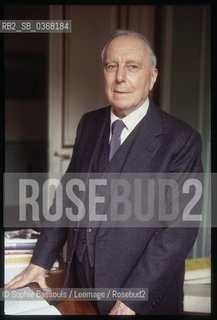 Portrait of Julien Green, le 26 avril 1982  ©Sophie Bassouls/Leemage/Rosebud2