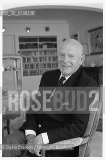 Portrait of Marc Blancpain, le 20 avril 1984  ©Sophie Bassouls/Leemage/Rosebud2