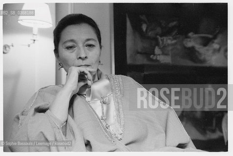 Portrait of Edmonde Charles-Roux (Charles Roux), en mai 1971  ©Sophie Bassouls/Leemage/Rosebud2