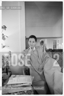 Portrait of Edmonde Charles-Roux (Charles Roux), en mai 1971  ©Sophie Bassouls/Leemage/Rosebud2