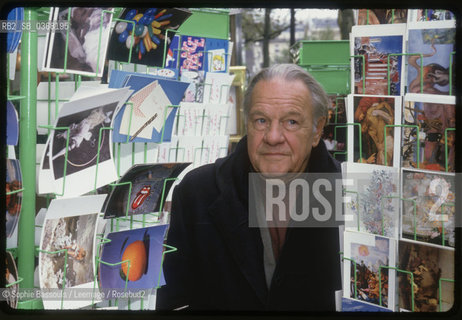 Portrait of Lawrence Durrell, le 6 avril 1984  ©Sophie Bassouls/Leemage/Rosebud2