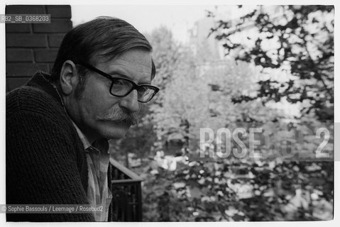 Portrait of Jacques Lanzmann, le 1 septembre 1971  ©Sophie Bassouls/Leemage/Rosebud2