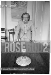 Portrait of Pierre-Jean (Pierre Jean) Remy, le 24 juin 1983  ©Sophie Bassouls/Leemage/Rosebud2