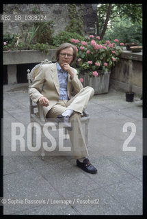 Portrait of Pierre-Jean (Pierre Jean) Remy, le 24 juin 1983  ©Sophie Bassouls/Leemage/Rosebud2