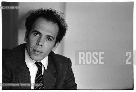 Portrait of Angelo Rinaldi, le 25 octobre 1980  ©Sophie Bassouls/Leemage/Rosebud2