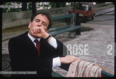 Portrait of Angelo Rinaldi, le 30 juin 1987  ©Sophie Bassouls/Leemage/Rosebud2