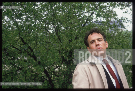 Portrait of Angelo Rinaldi, le 30 juin 1987  ©Sophie Bassouls/Leemage/Rosebud2