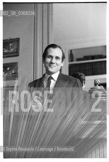 Portrait of Jean DOrmesson, le 18 octobre 1973, Neuilly-sur-Seine, France  ©Sophie Bassouls/Leemage/Rosebud2