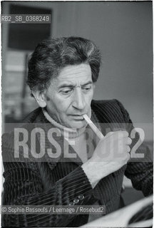 Portrait of Georges Walter, le 5 octobre 1972  ©Sophie Bassouls/Leemage/Rosebud2